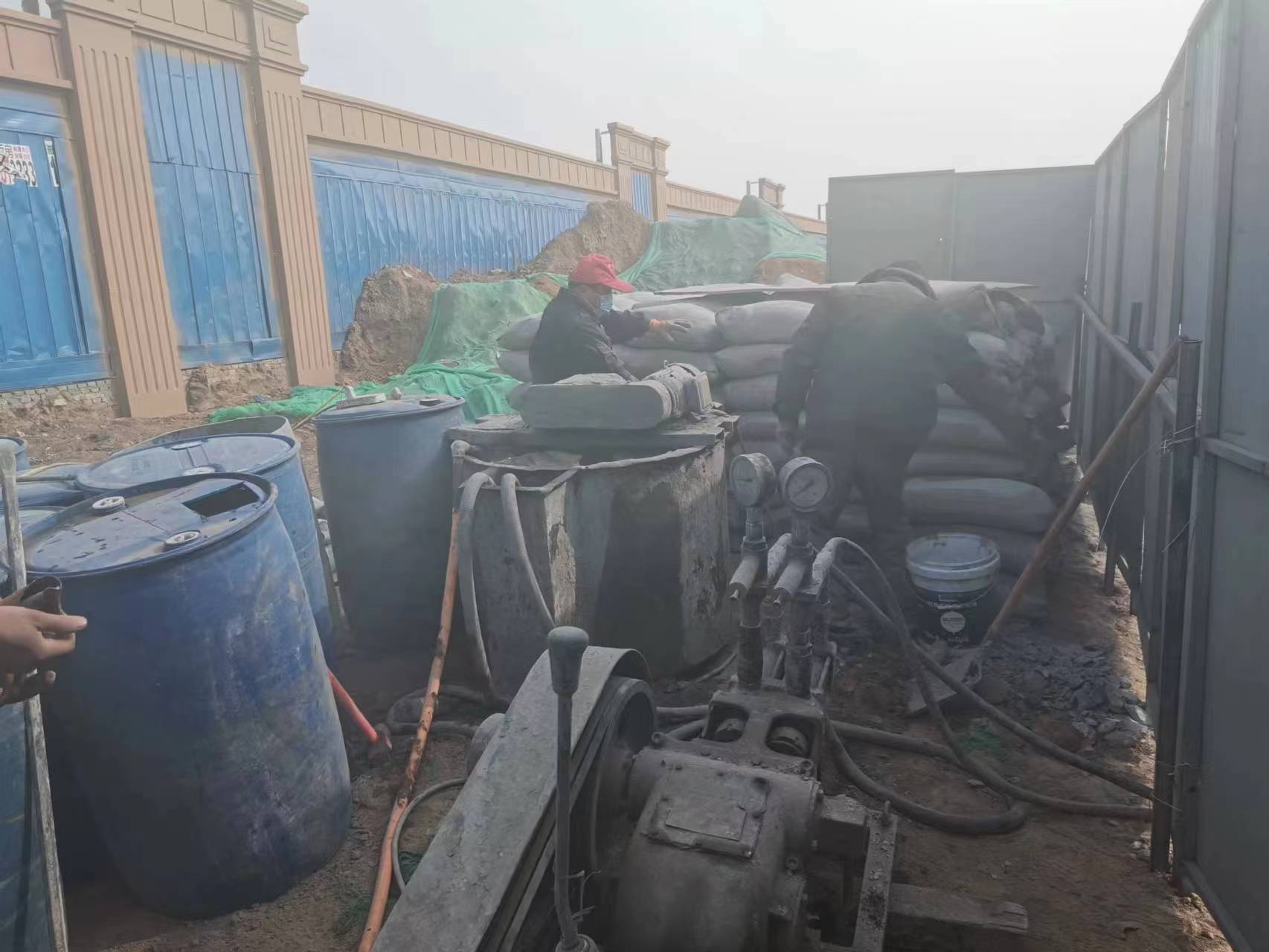 六合地基沉降注浆加固